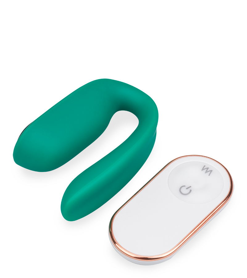 Vibromasseur de couple télécommandé Forest