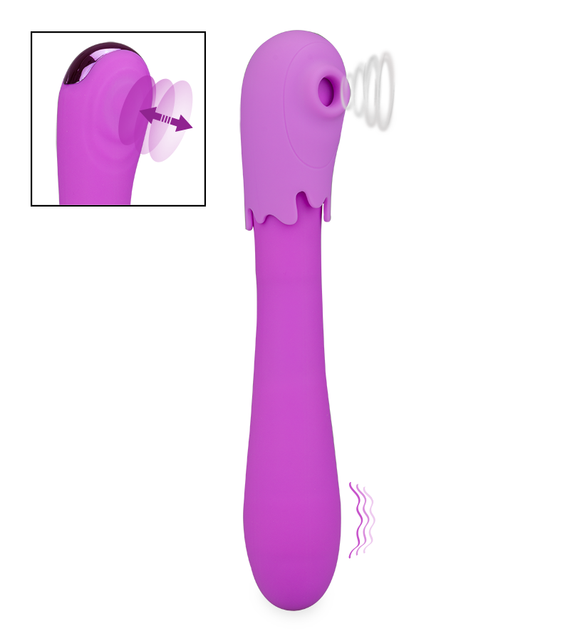 Vibromasseur et stimulateur de clitoris Enchanting
