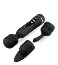 Charger l'image dans la galerie, Vibromasseur fantasy wand 3 embouts