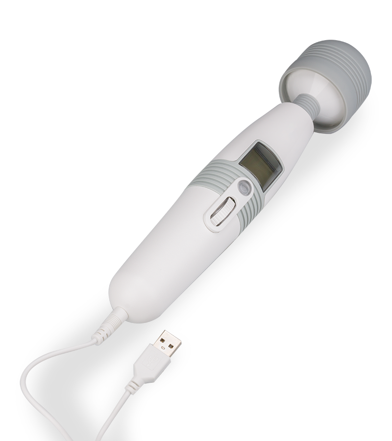 Vibromasseur Fantasy Wand affichage numérique Wandy
