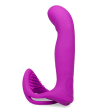 Charger l'image dans la galerie, Vibromasseur multifonctions avec anneau cockring Poly