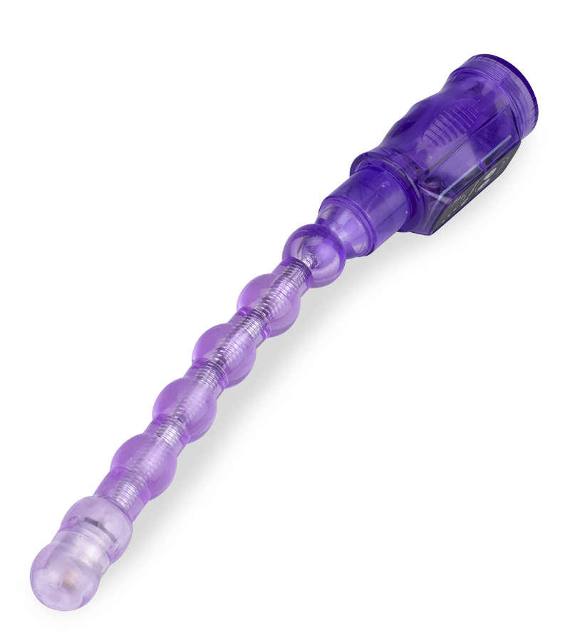 Vibromasseur plug anal flexible