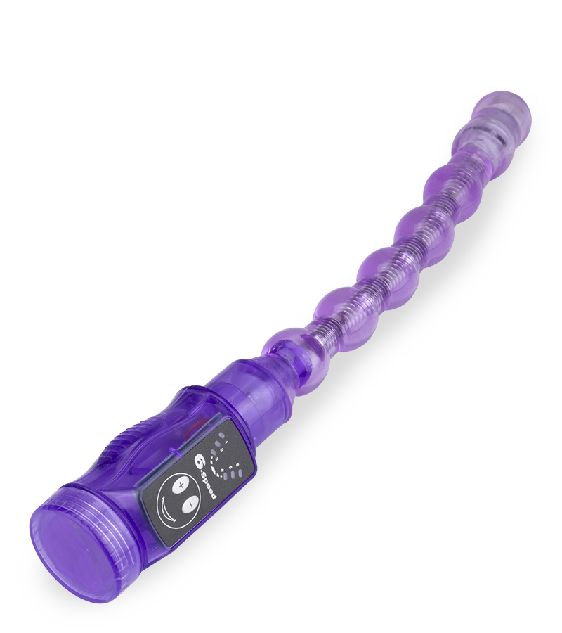 Vibromasseur plug anal flexible