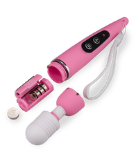 Charger l'image dans la galerie, Vibromasseur Power Fantasy Wand 3 embouts