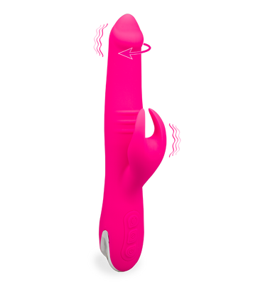 Vibromasseur rabbit 360° Holy Fork