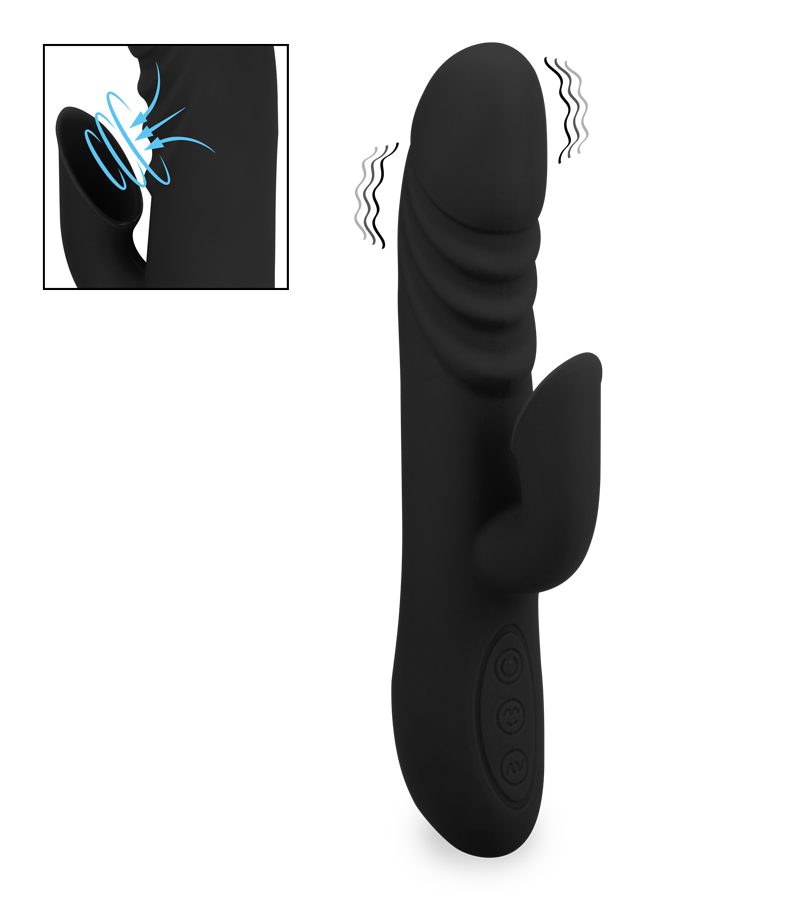 Vibromasseur rabbit aspire-clitoris Sucky
