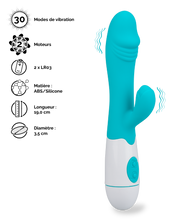 Charger l'image dans la galerie, Vibromasseur rabbit Bloom