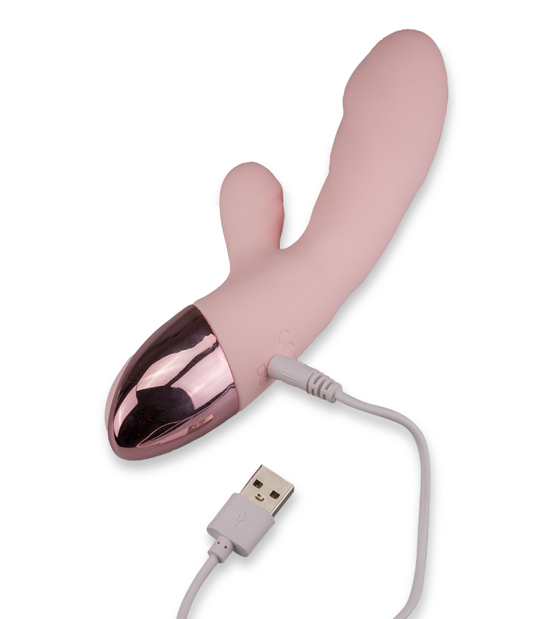 Vibromasseur rabbit chauffant Divine