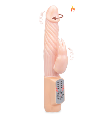 Vibromasseur rabbit chauffant Fire Bunny