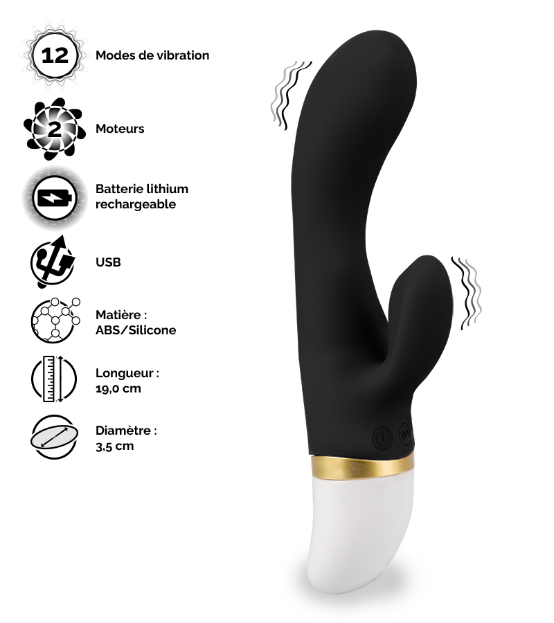 Vibromasseur rabbit Lovely