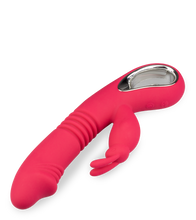 Charger l'image dans la galerie, Vibromasseur rabbit va-et-vient chauffant Dreamer
