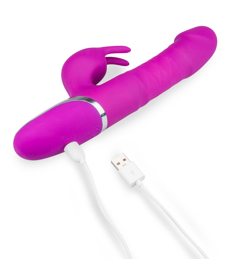 Vibromasseur rabbit va-et-vient Omei