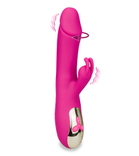 Charger l'image dans la galerie, Vibromasseur rabbit vibrant et rotatif Leki