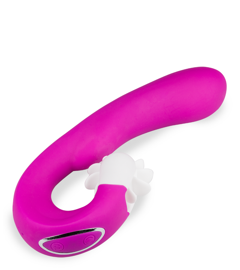 Vibromasseur stimulateur clitoris à hélices Alicia