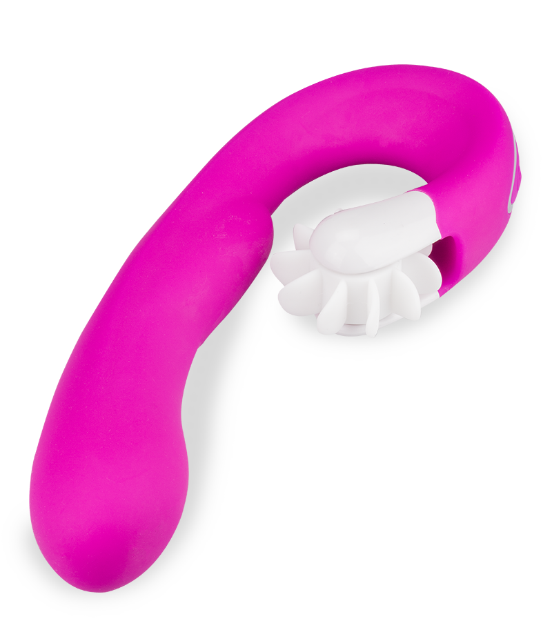 Vibromasseur stimulateur clitoris à hélices Alicia