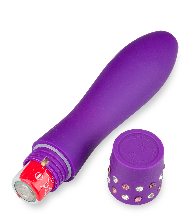 Vibromasseur strass et douceur
