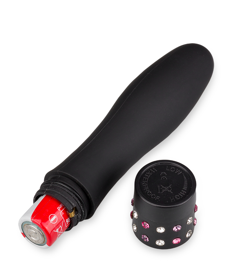 Vibromasseur strass et douceur
