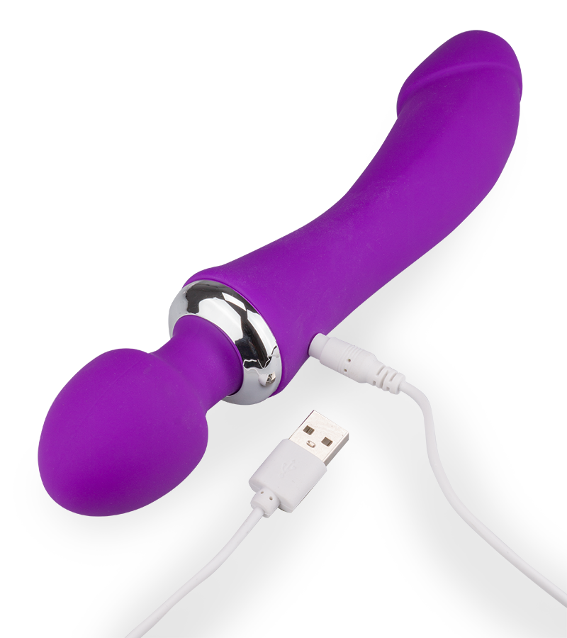 Vibromasseur Wand 2-en-1 chauffant Treat