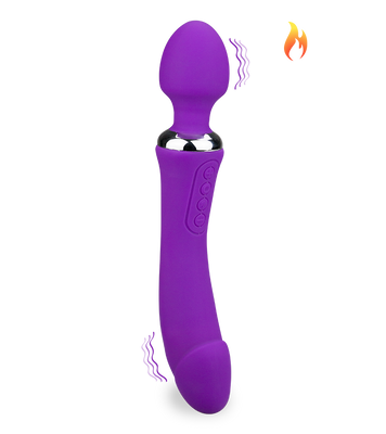 Vibromasseur Wand 2-en-1 chauffant Treat